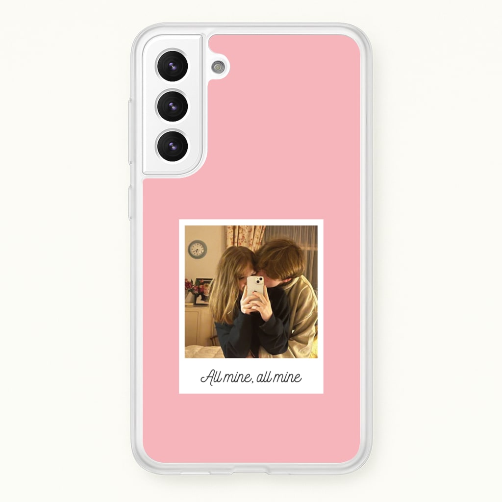 All Mine, All Mine - Personalised Couples - Personalised Valentine's Day Phone Case for Galaxy S22
