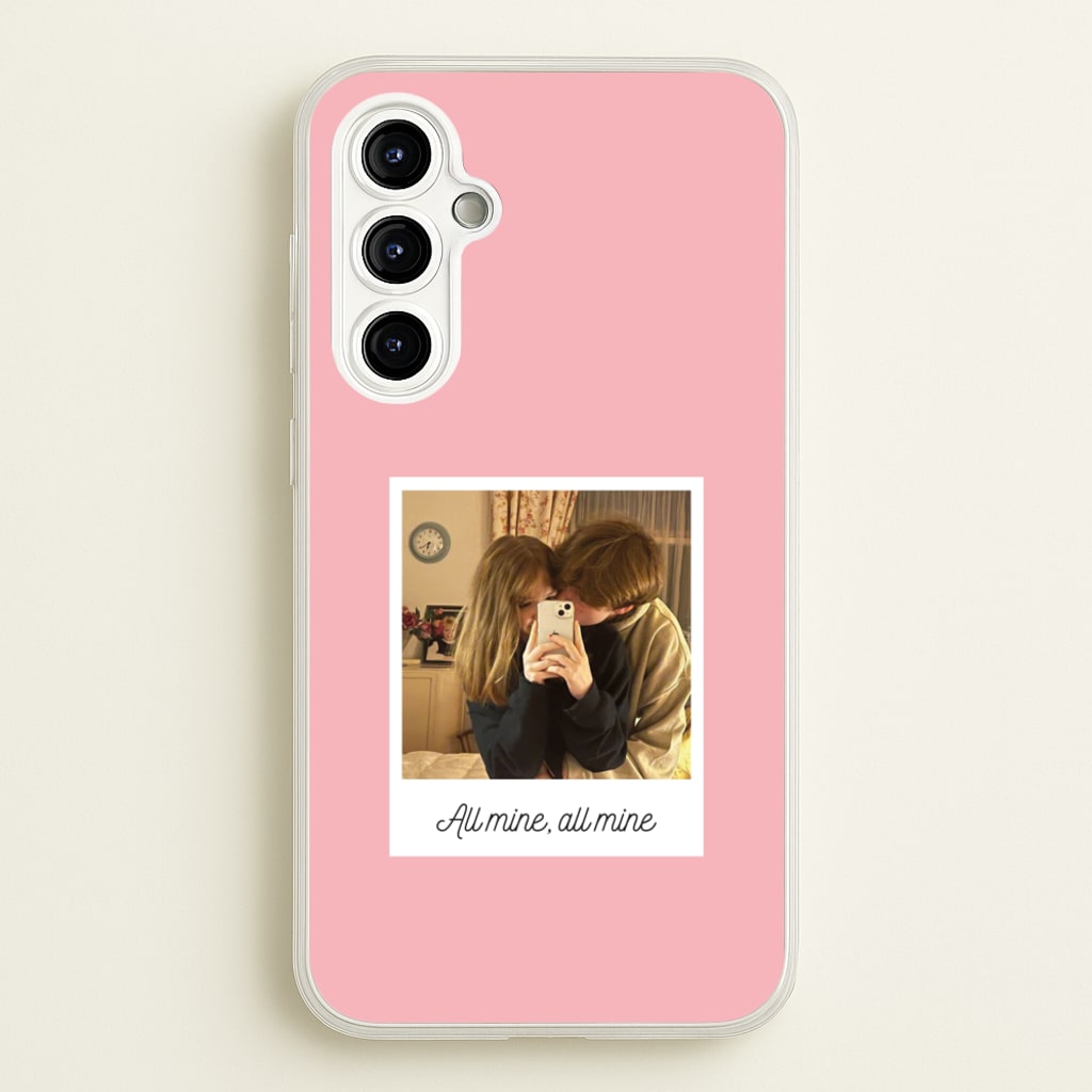 All Mine, All Mine - Personalised Couples - Personalised Valentine's Day Phone Case for Galaxy A54