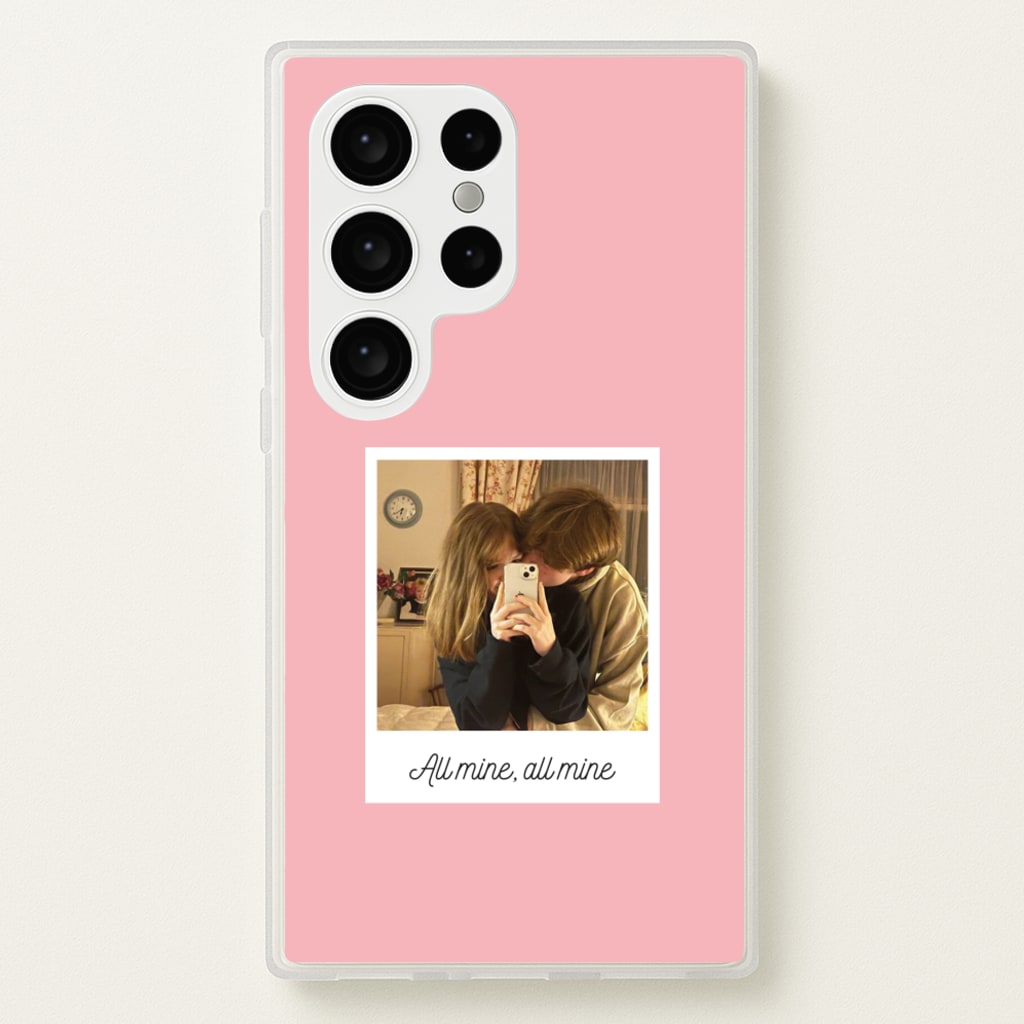 All Mine, All Mine - Personalised Couples - Personalised Valentine's Day Phone Case for Galaxy S24 Ultra