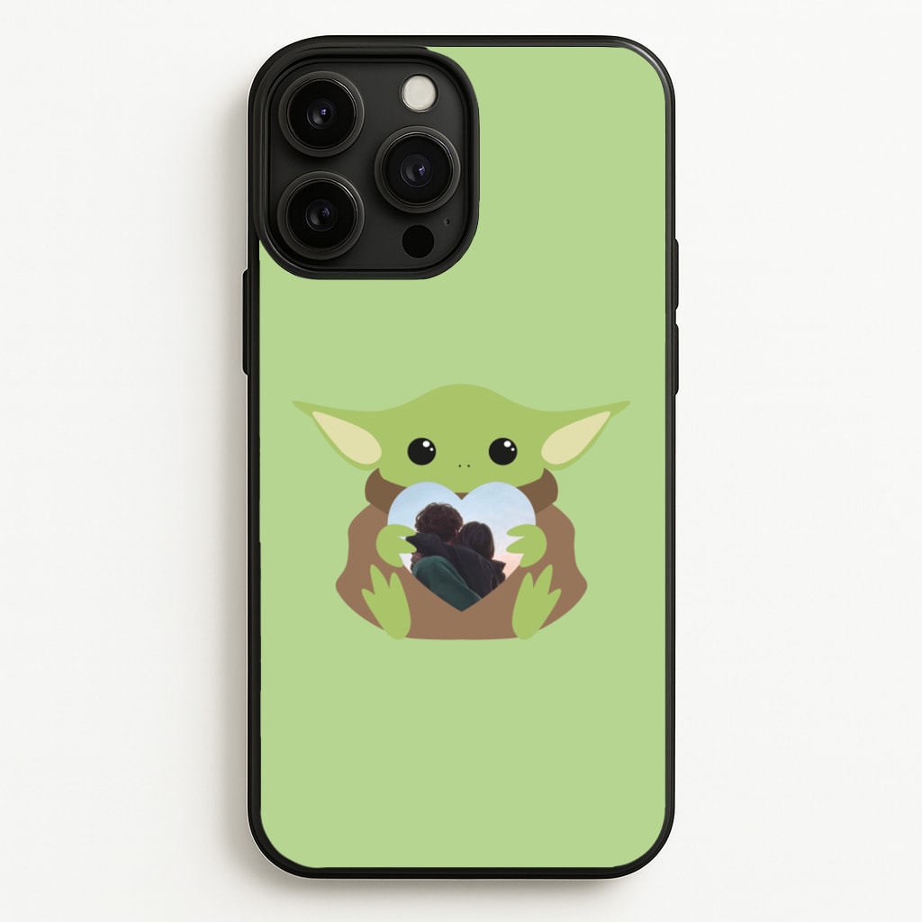 Baby Yoda - Personalised Couples - Personalised Valentine's Day Phone Case for iPhone 13 Pro Max