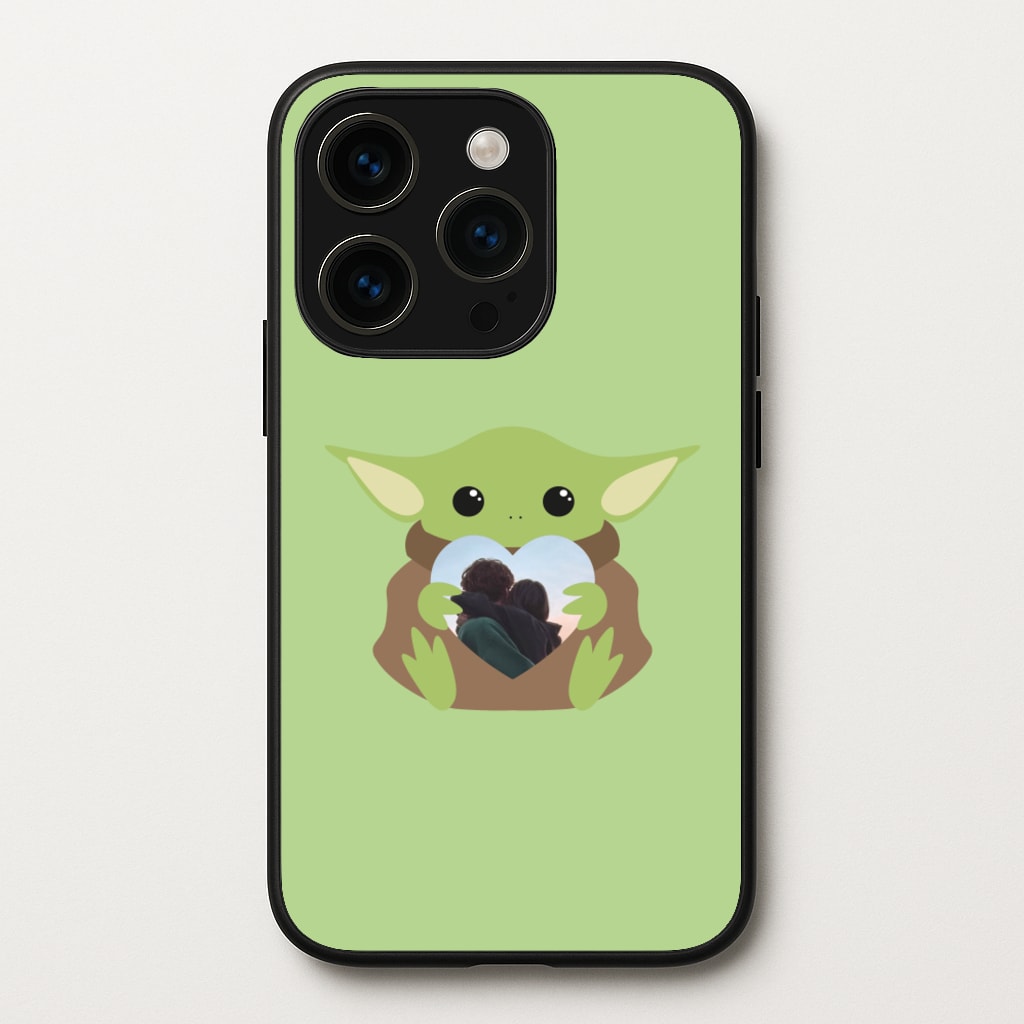 Baby Yoda - Personalised Couples - Personalised Valentine's Day Phone Case for iPhone 15 Pro