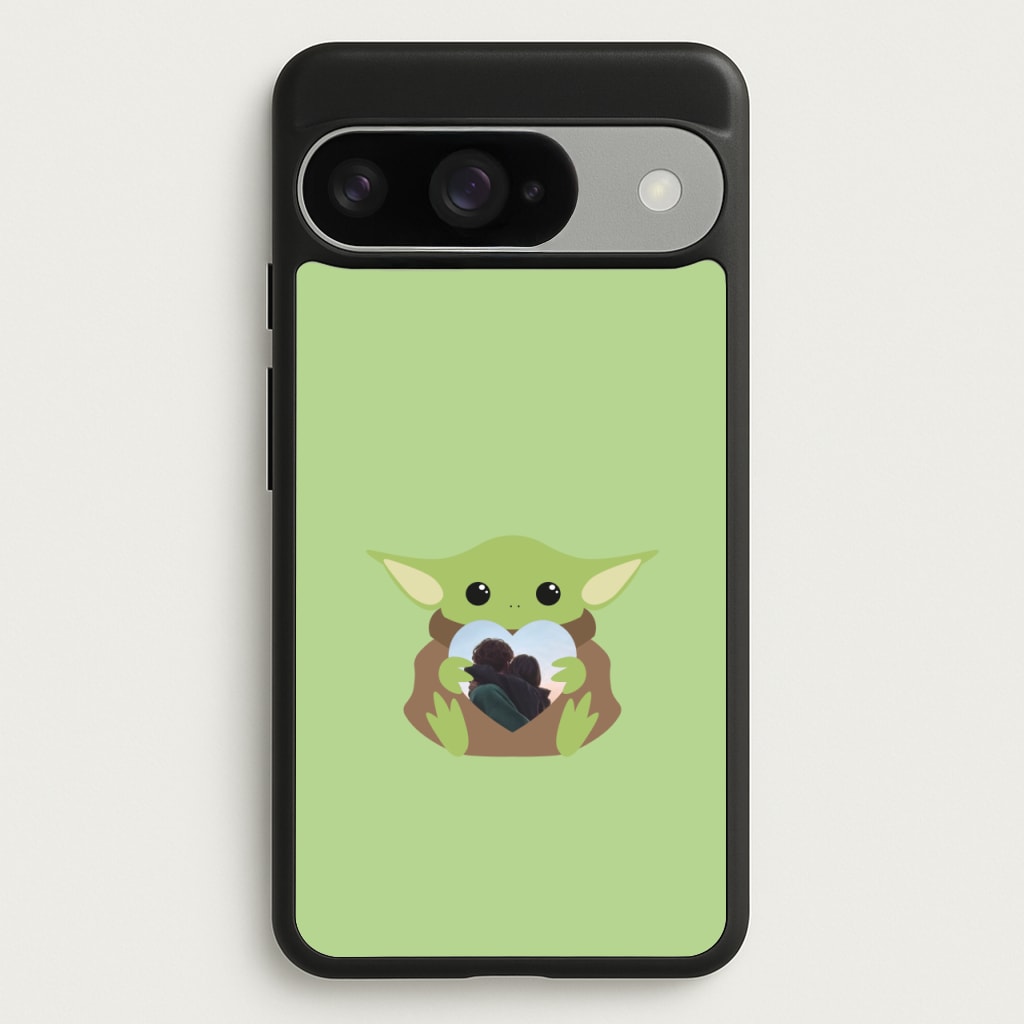 Baby Yoda - Personalised Couples Phone Case for Google Pixel 10 / 10 Pro
