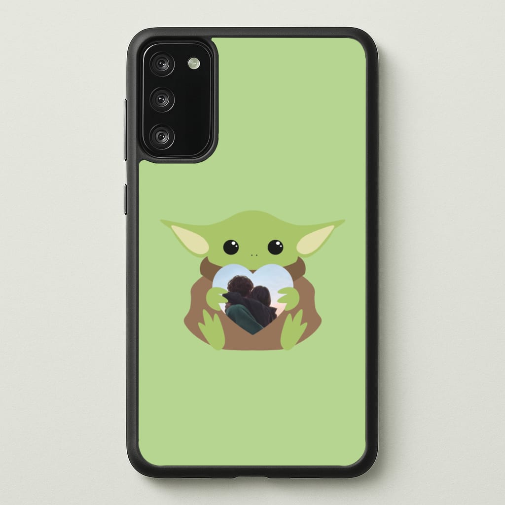 Baby Yoda - Personalised Couples - Personalised Valentine's Day Phone Case for Galaxy A41