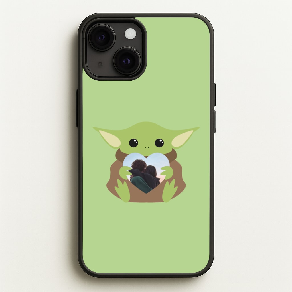 Baby Yoda - Personalised Couples - Personalised Valentine's Day Phone Case for iPhone 13 Mini