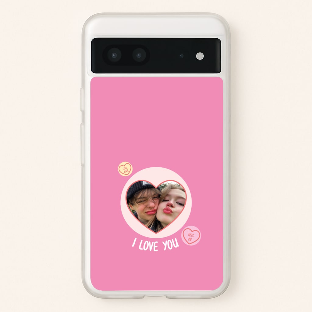 I Love You - Personalised Couples - Personalised Valentine's Day Phone Case for Google Pixel 7