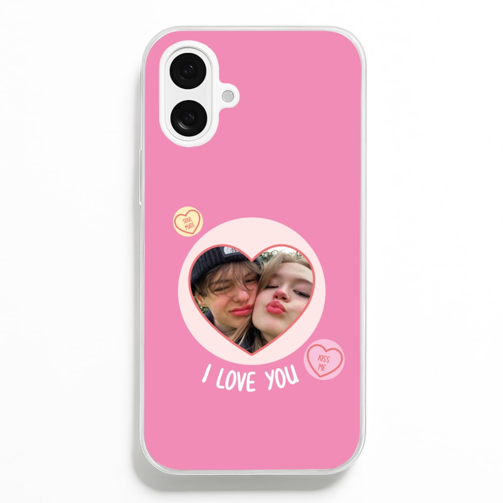 I Love You - Personalised Couples - Personalised Valentine's Day Phone Case for iPhone 16 Plus