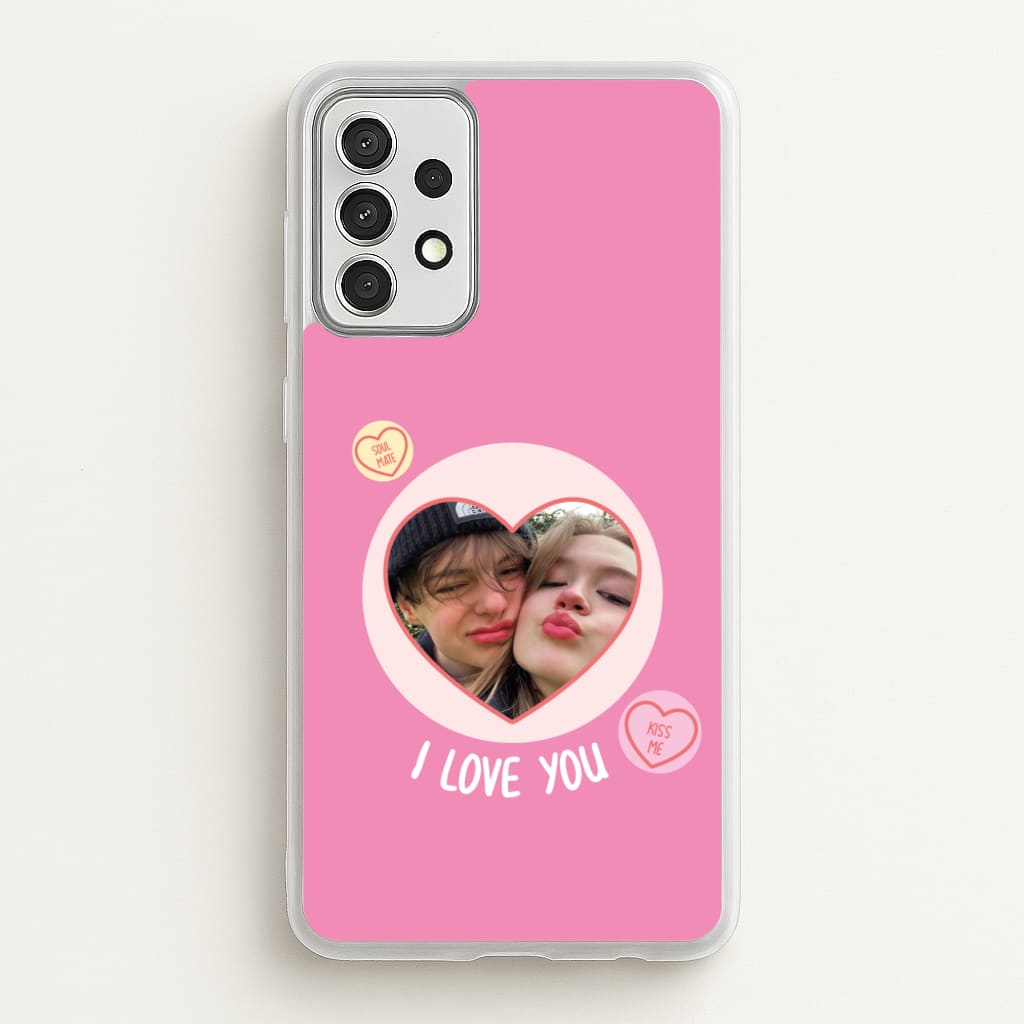 I Love You - Personalised Couples - Personalised Valentine's Day Phone Case for Galaxy A52 / A52s