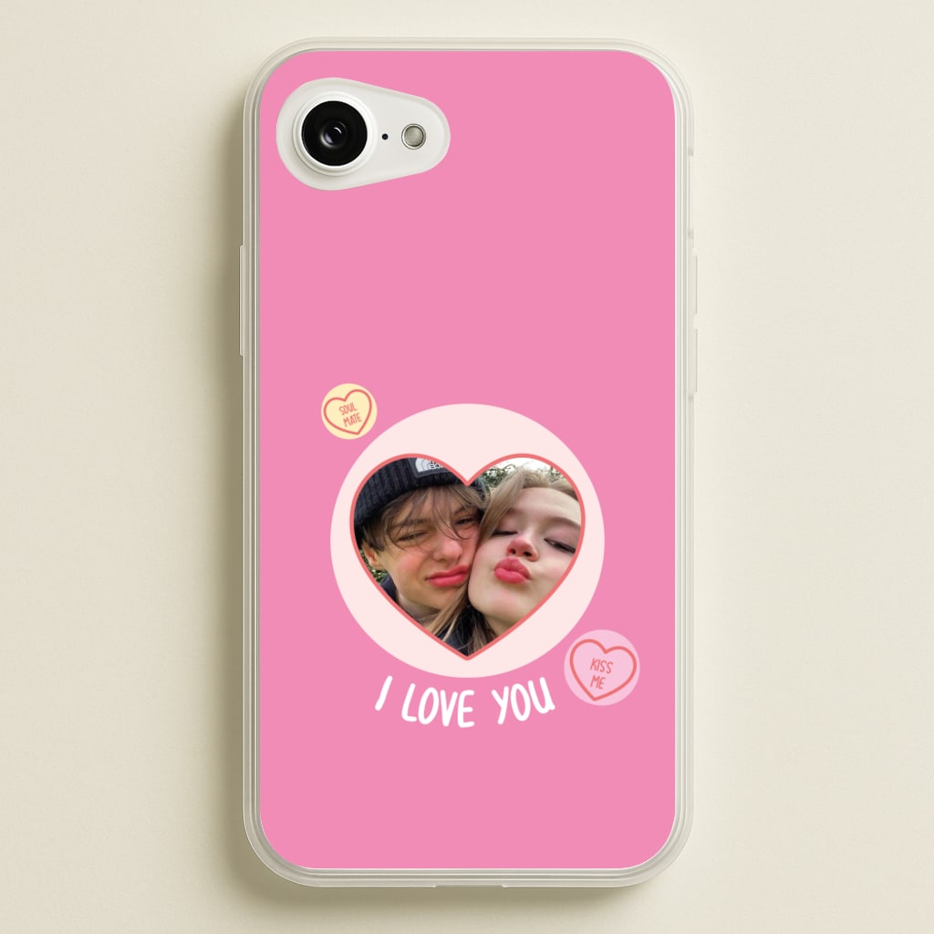 I Love You - Personalised Couples - Personalised Valentine's Day Phone Case for iPhone 16e