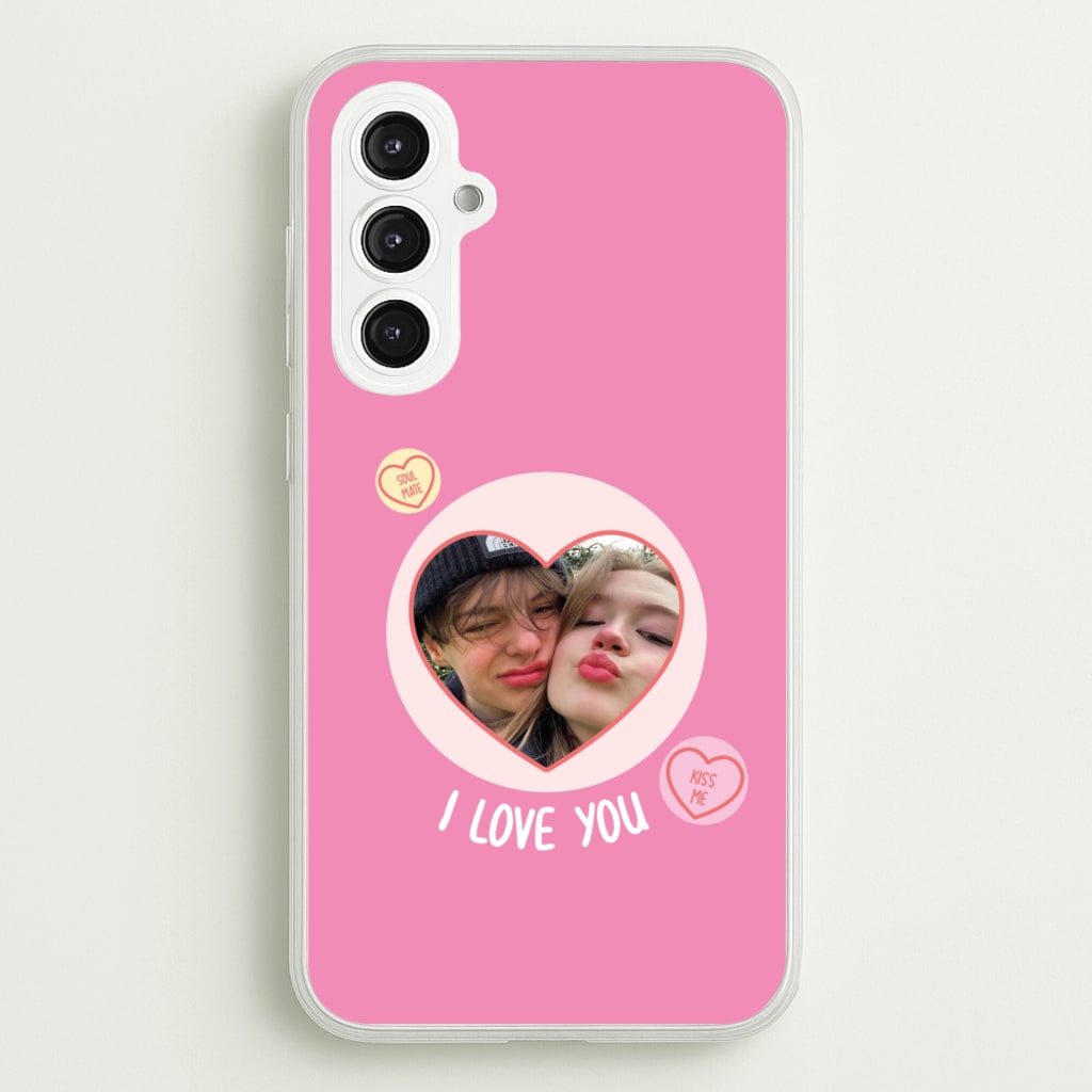 I Love You - Personalised Couples - Personalised Valentine's Day Phone Case for Galaxy S23FE