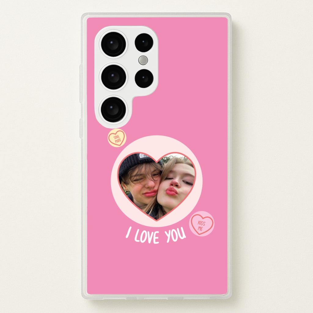 I Love You - Personalised Couples - Personalised Valentine's Day Phone Case for Galaxy S24 Ultra