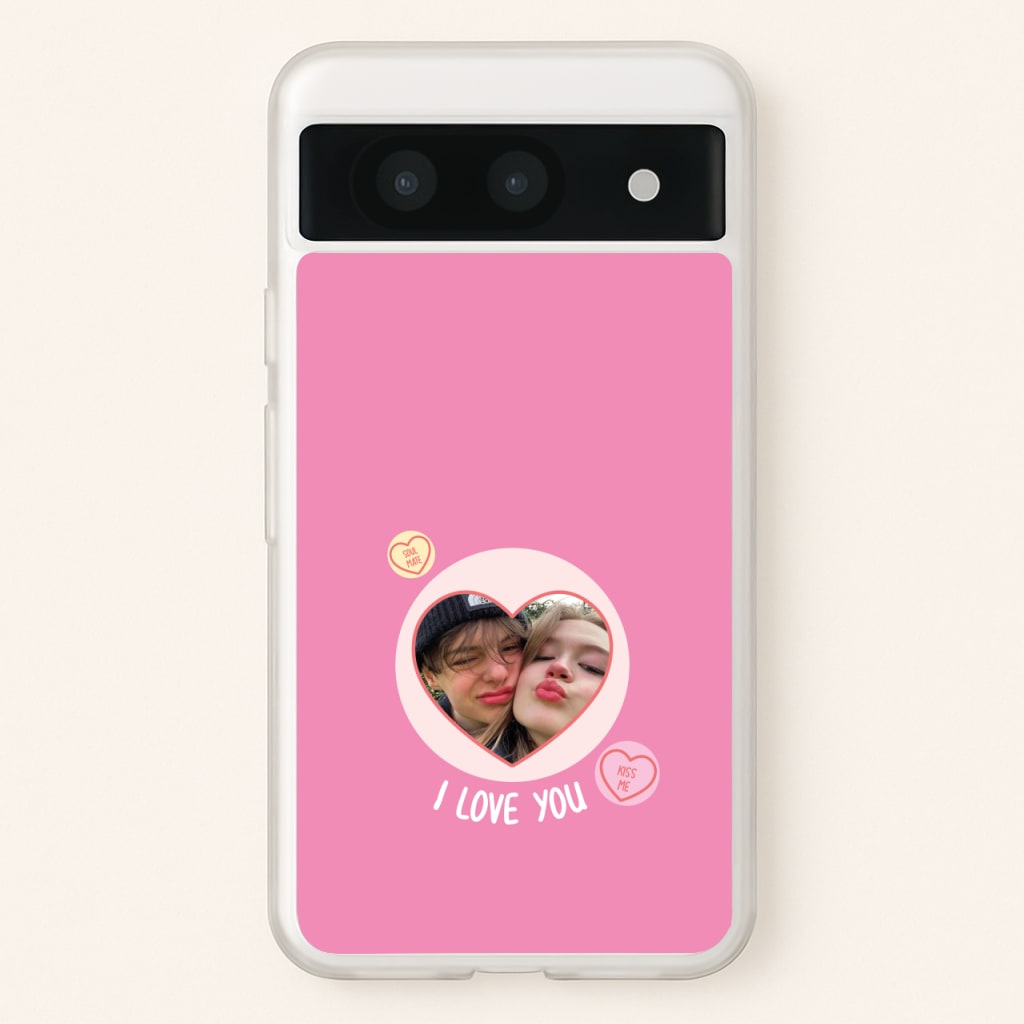 I Love You - Personalised Couples - Personalised Valentine's Day Phone Case for Google Pixel 8a