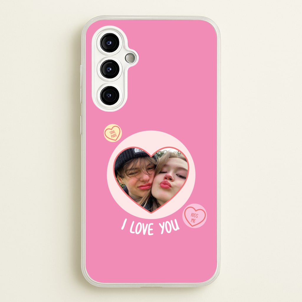 I Love You - Personalised Couples - Personalised Valentine's Day Phone Case for Galaxy A54