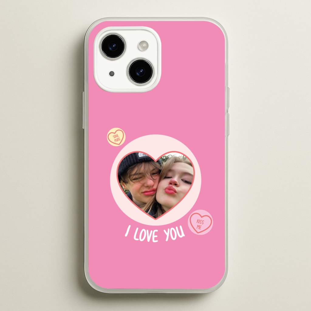 I Love You - Personalised Couples - Personalised Valentine's Day Phone Case for iPhone 14