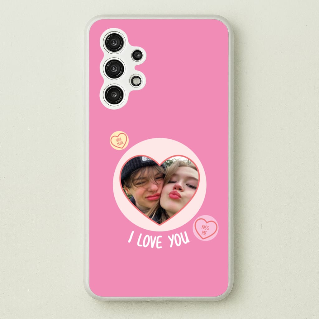 I Love You - Personalised Couples - Personalised Valentine's Day Phone Case for Galaxy A13