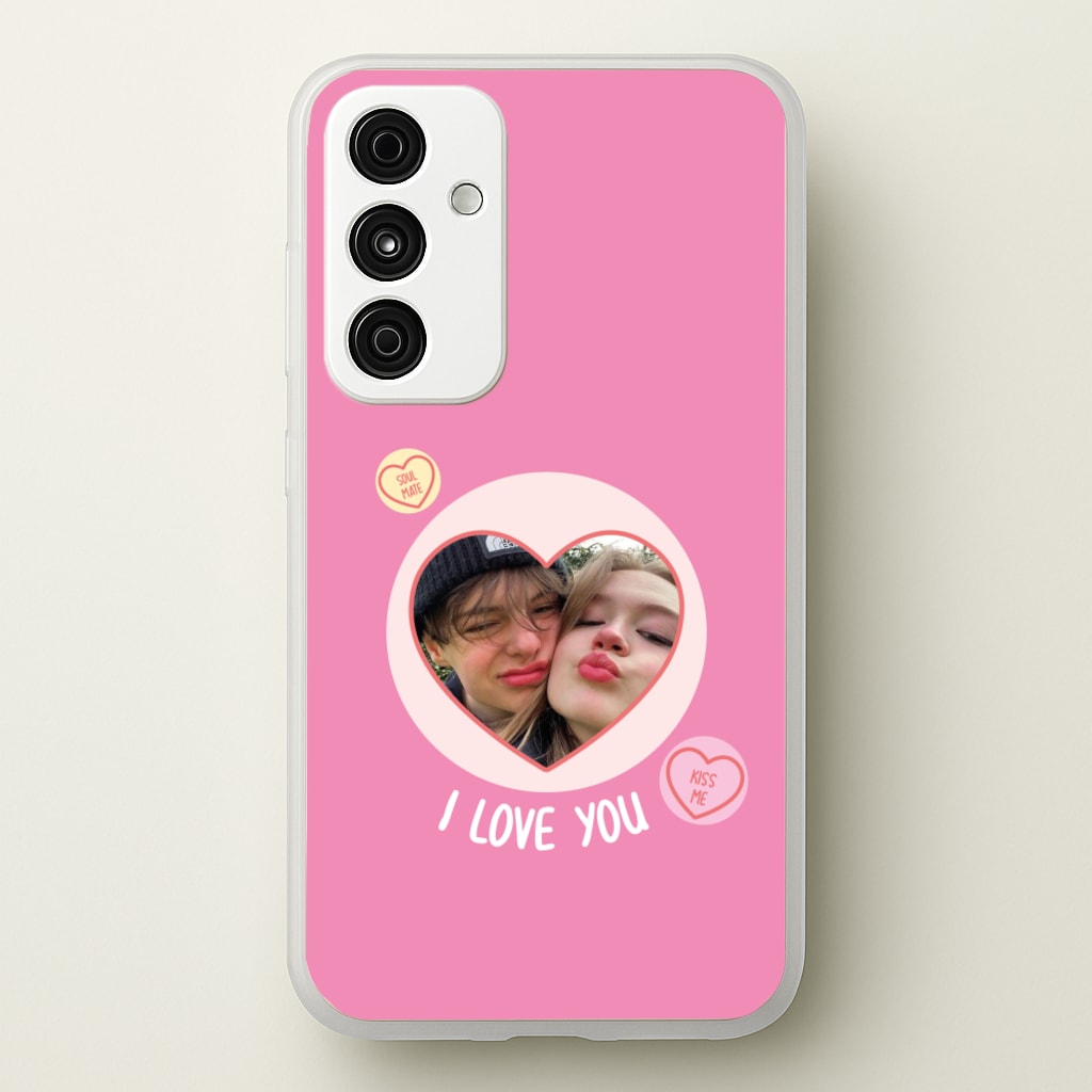 I Love You - Personalised Couples - Personalised Valentine's Day Phone Case for Galaxy A15