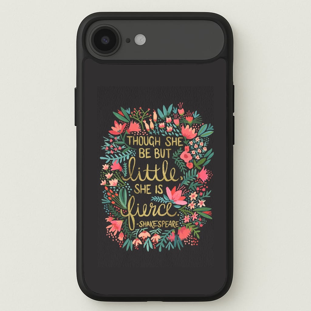 Though She Be But Little, She Is Fierce Phone Case for iPhone 17 Air