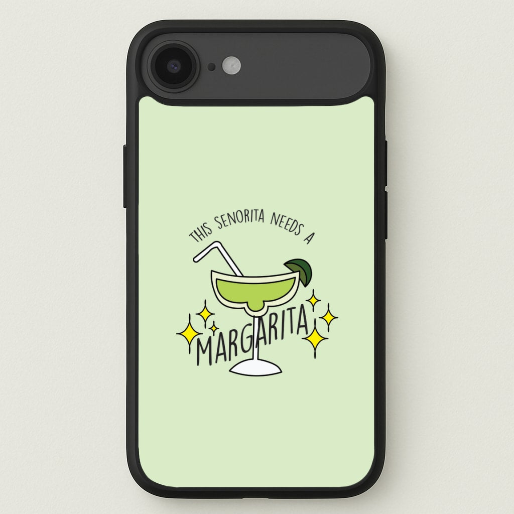 This Senorita Needs A Margarita - Funny Quotes Phone Case for iPhone 17 Air