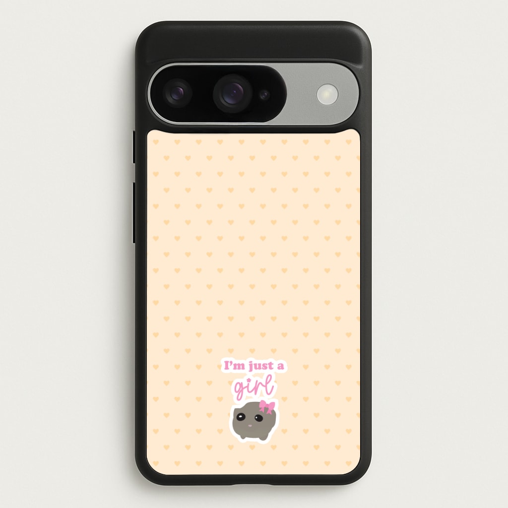 I'm Just A Girl Phone Case for Google Pixel 10 / 10 Pro