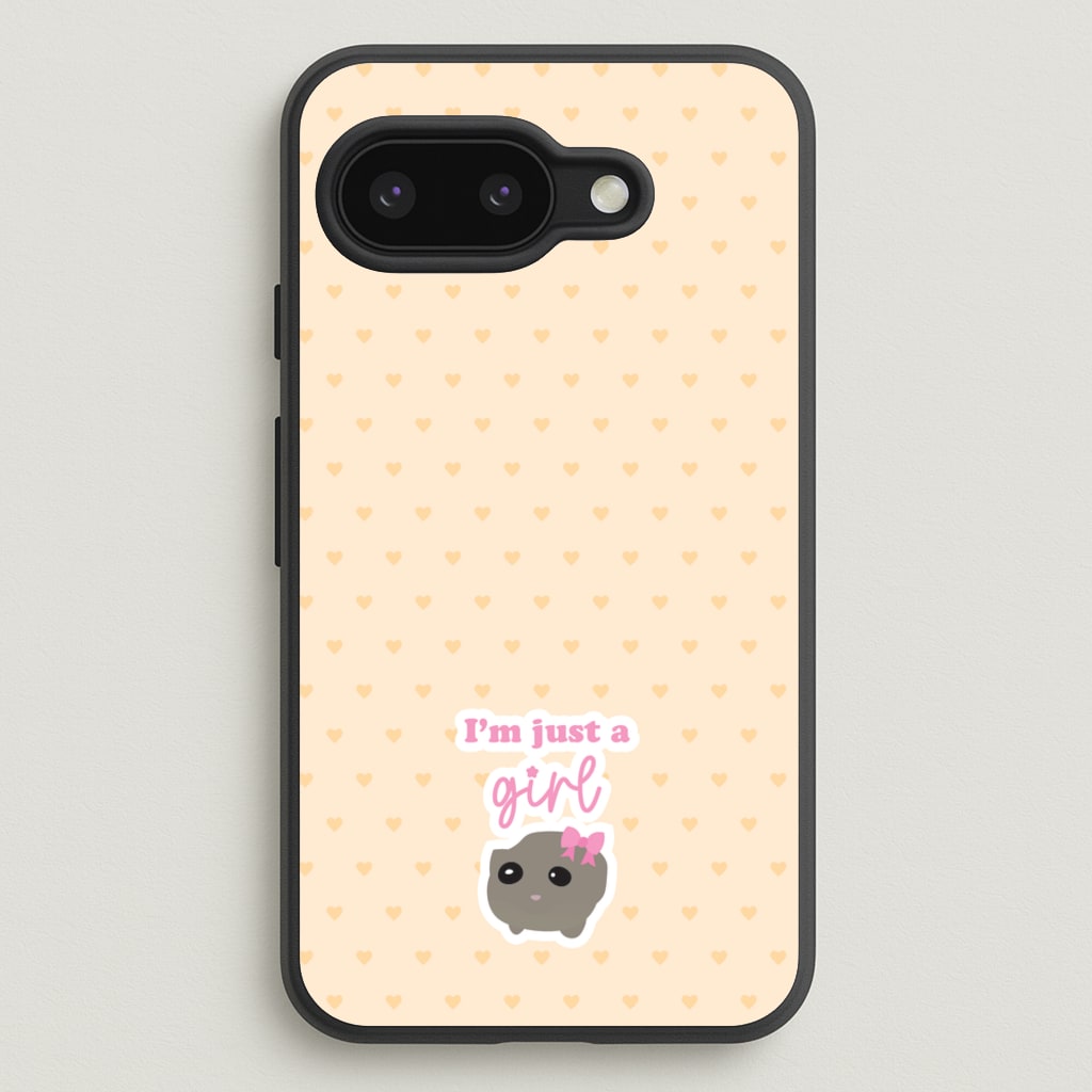 I'm Just A Girl - Quotes Phone Case for Google Pixel 9a