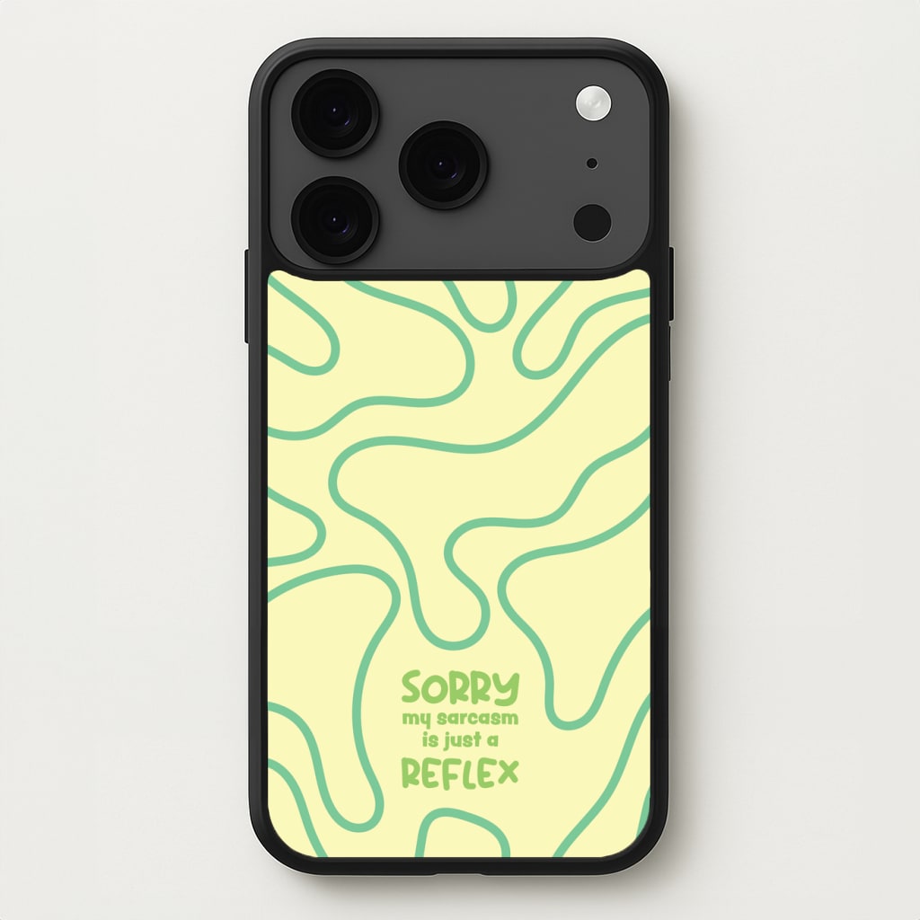 Sorry My Sarcasm Phone Case for iPhone 17 Pro Max
