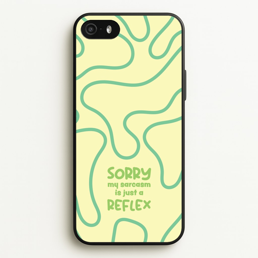 Sorry My Sarcasm - Quotes Phone Case for iPhone 5 / 5s / SE 2016