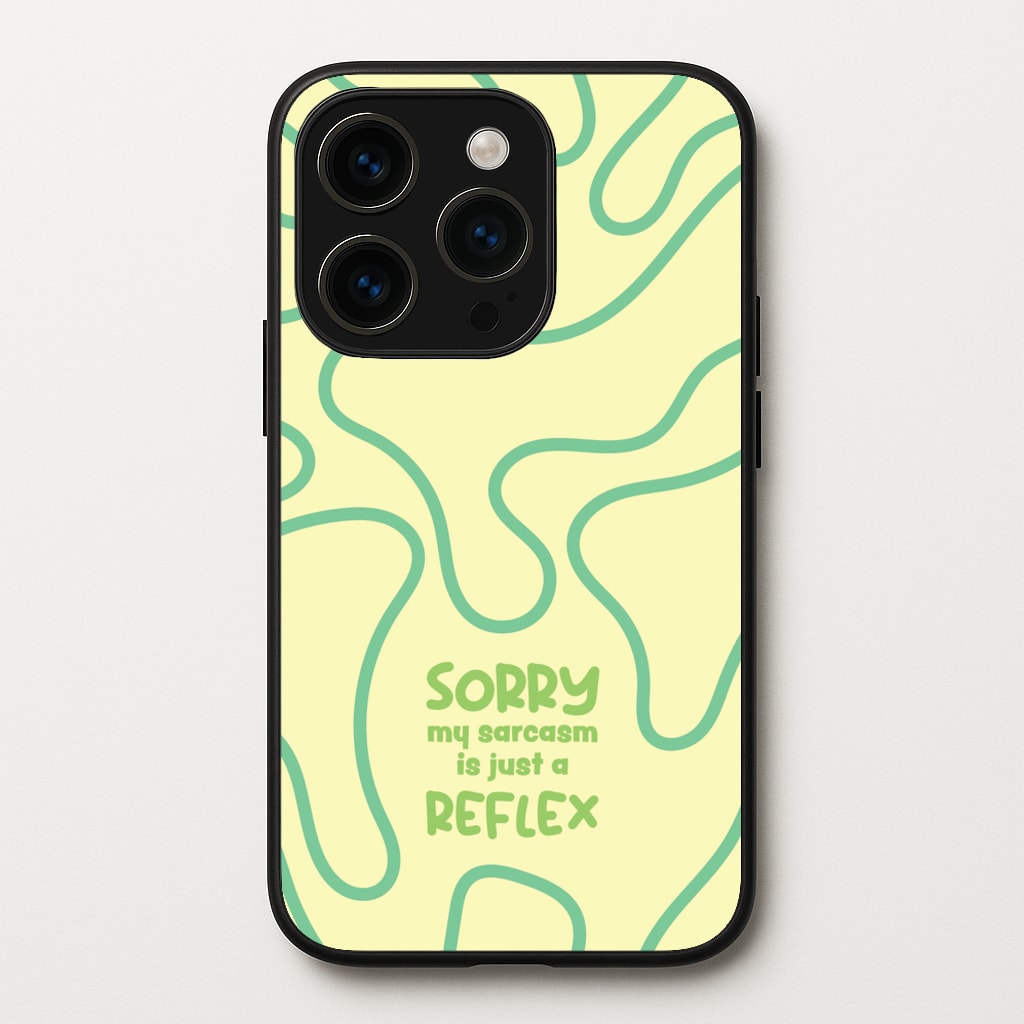 Sorry My Sarcasm - Quotes Phone Case for iPhone 15 Pro