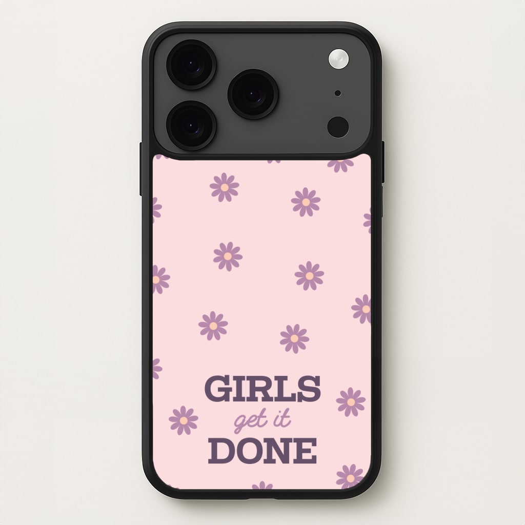 Girls Get It Done Phone Case for iPhone 17 Pro