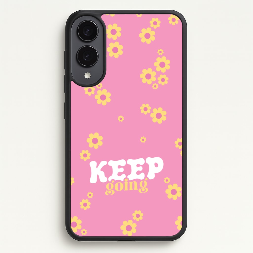 Keep Going - Quotes Phone Case for Galaxy S25 Edge