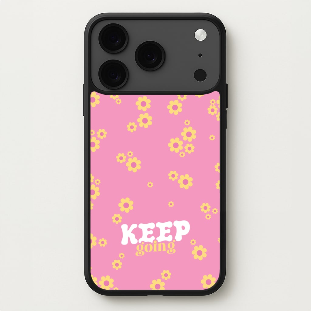 Keep Going Phone Case for iPhone 17 Pro
