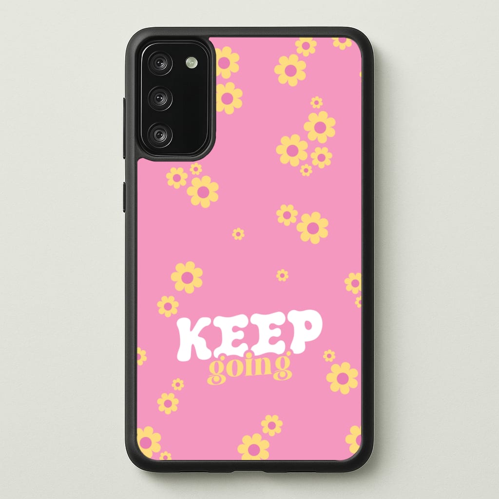 Keep Going - Quotes Phone Case for Galaxy S20