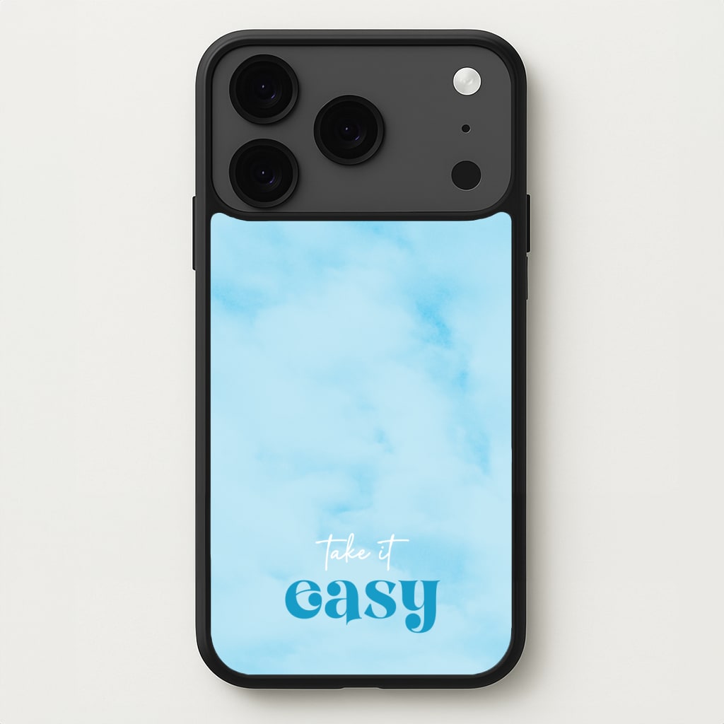 Take It Easy Phone Case for iPhone 17 Pro Max