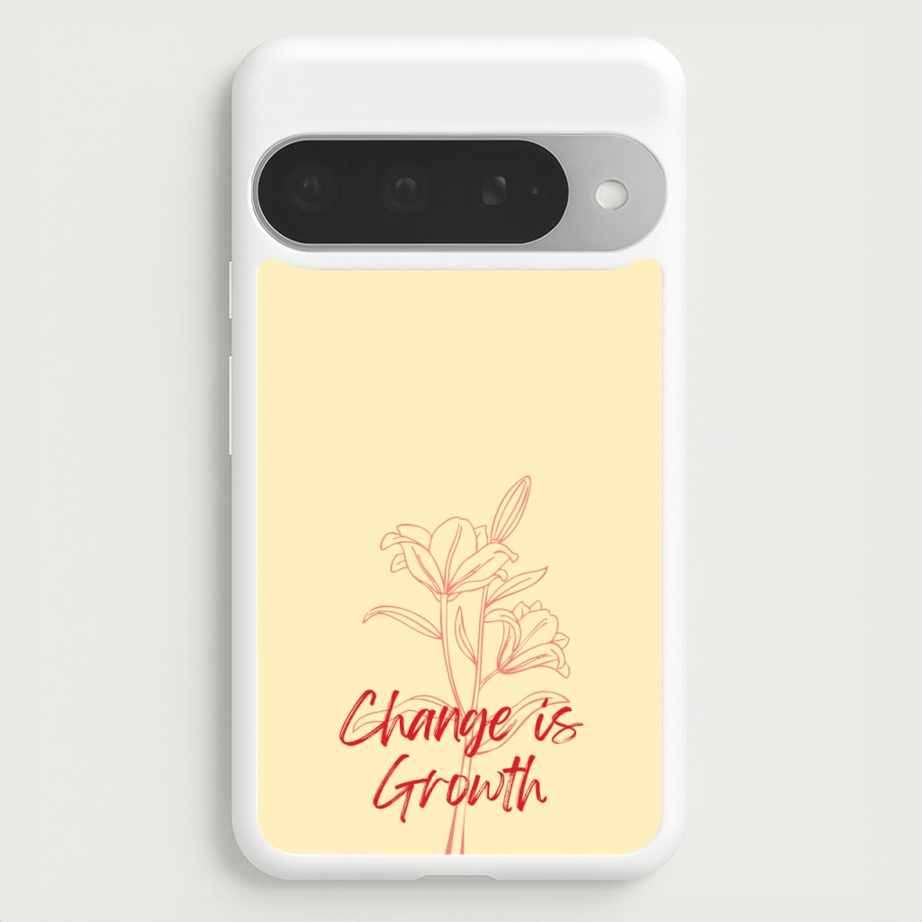 Change Is Growth Orchid Phone Case for Google Pixel 10 Pro XL