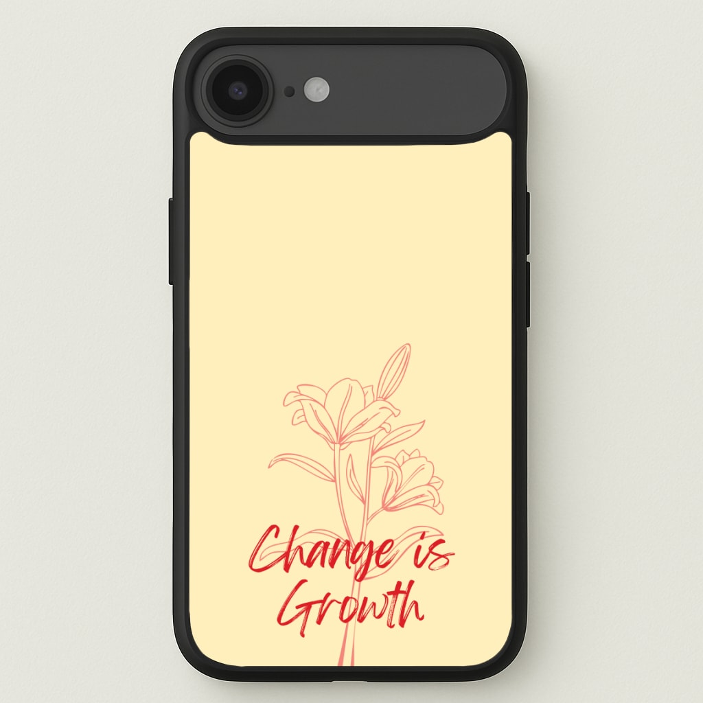 Change Is Growth Orchid Phone Case for iPhone 17 Air