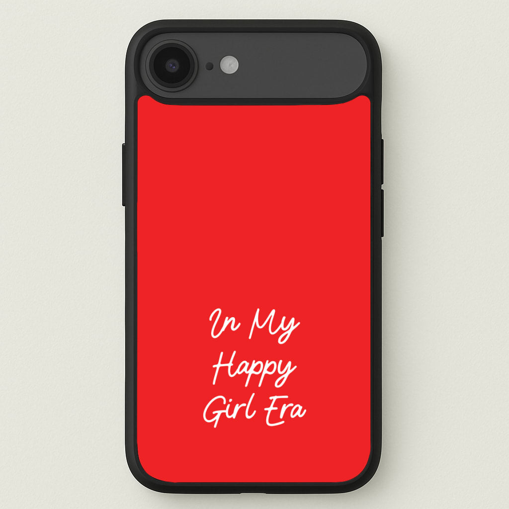 In My Happy Girl Era Red Phone Case for iPhone 17 Air