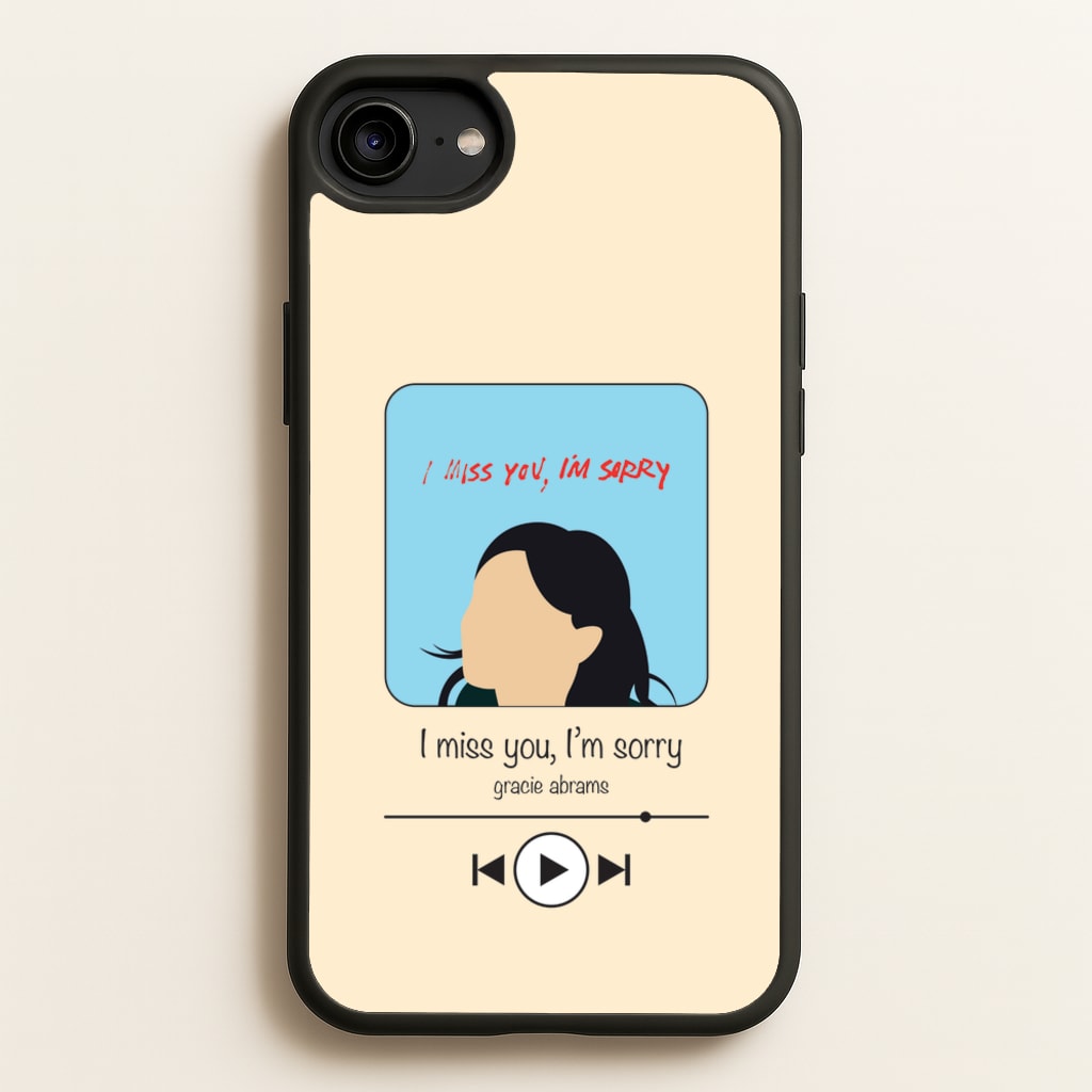 I Miss You - Abrams - Gracie Abrams Phone Case for iPhone 6 / 7 / 8 / SE
