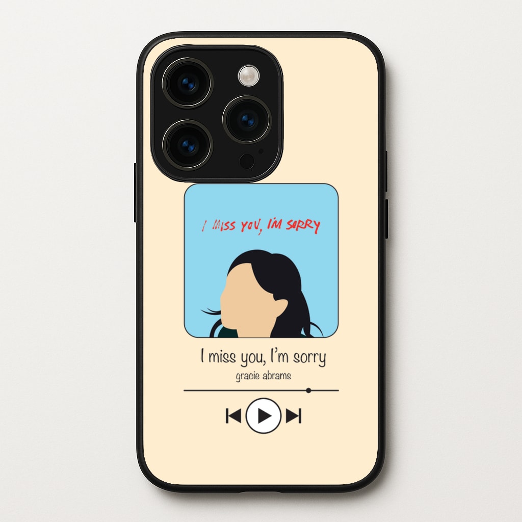 I Miss You - Abrams - Gracie Abrams Phone Case for iPhone 14 Pro
