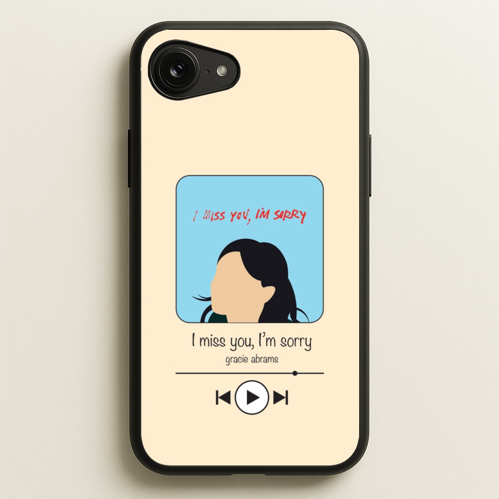 I Miss You - Abrams - Gracie Abrams Phone Case for iPhone 16e