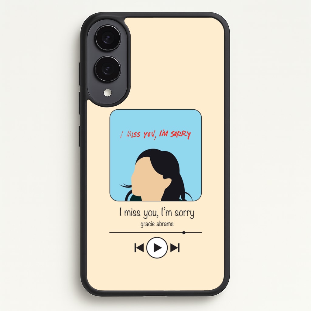 I Miss You - Abrams - Gracie Abrams Phone Case for Galaxy S25 Edge