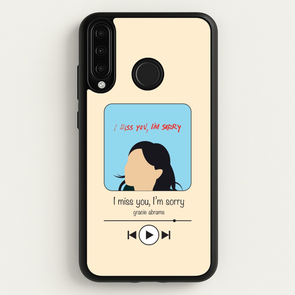 I Miss You - Abrams - Gracie Abrams Phone Case for Huawei P30 Lite