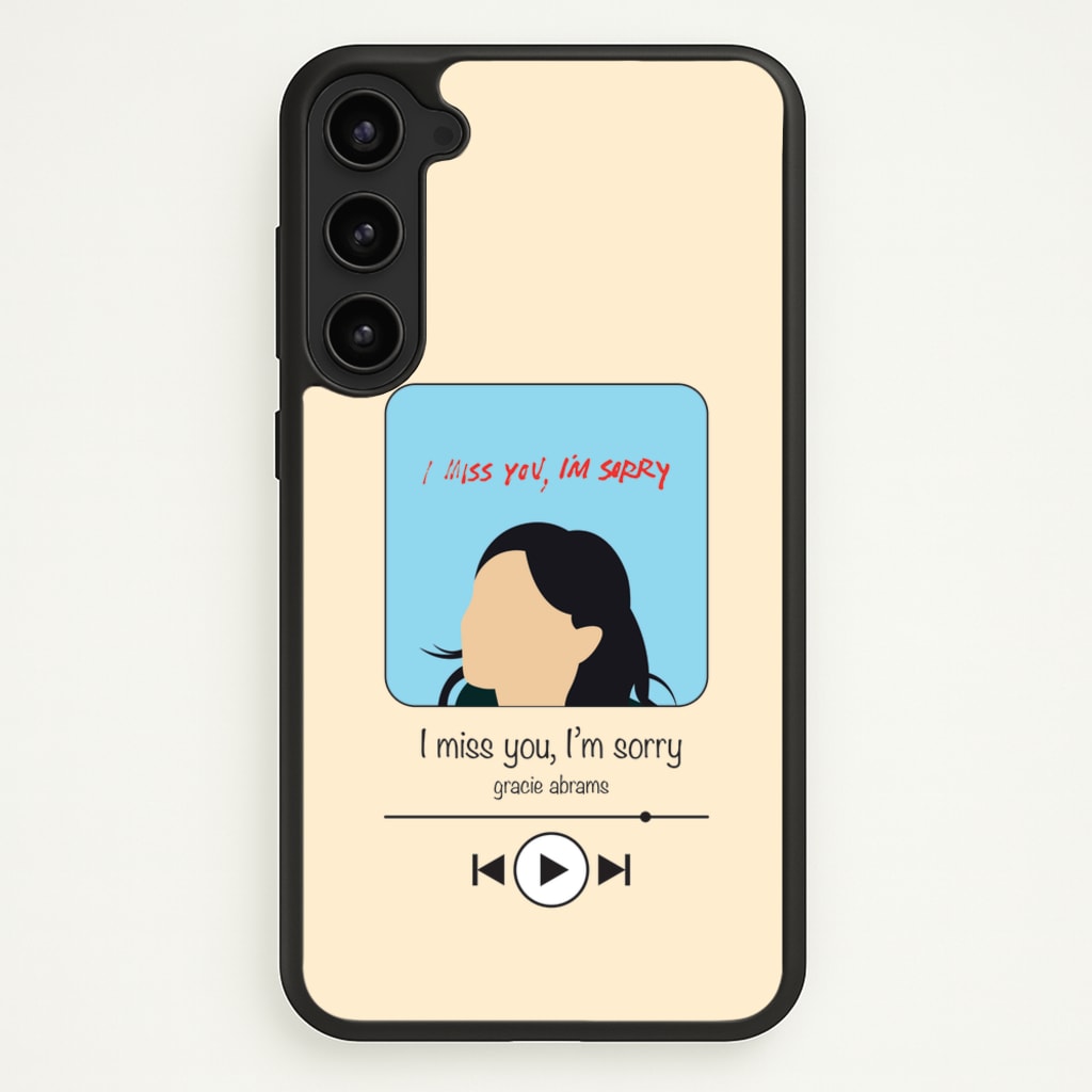 I Miss You - Abrams - Gracie Abrams Phone Case for Galaxy S23 Plus