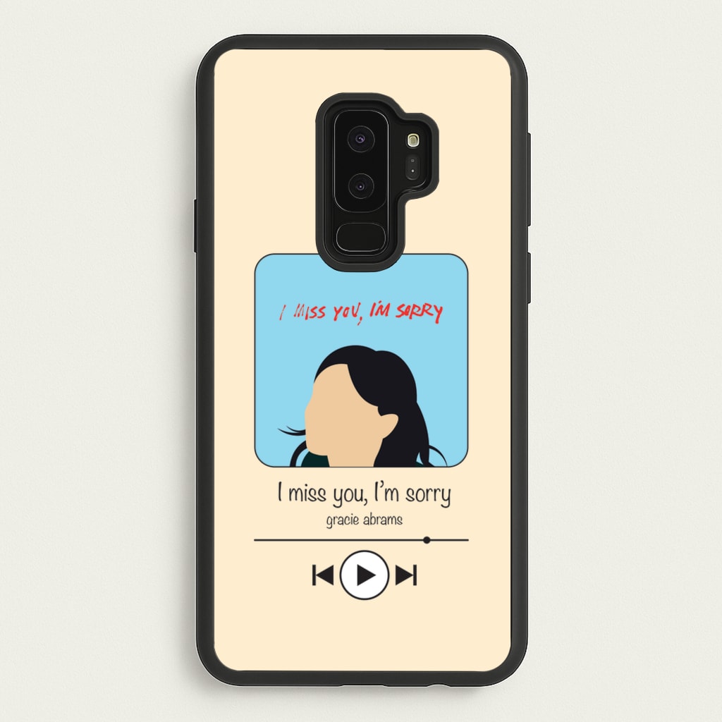 I Miss You - Abrams - Gracie Abrams Phone Case for Galaxy S9 Plus