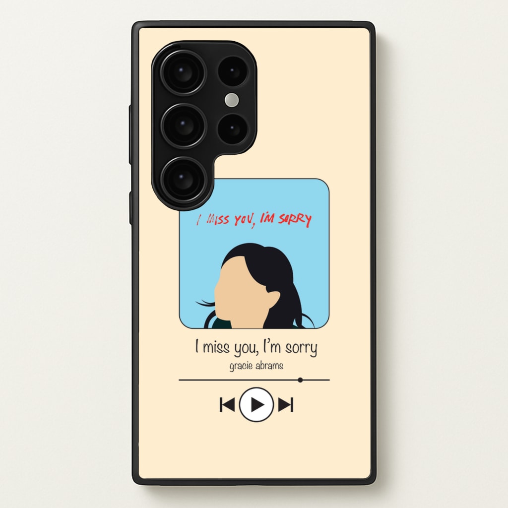 I Miss You - Abrams - Gracie Abrams Phone Case for Galaxy S24 Ultra