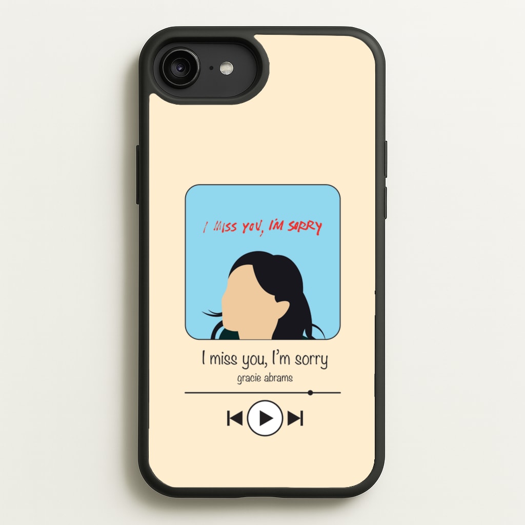 I Miss You - Abrams - Gracie Abrams Phone Case for iPhone 6 Plus / 7 Plus / 8 Plus