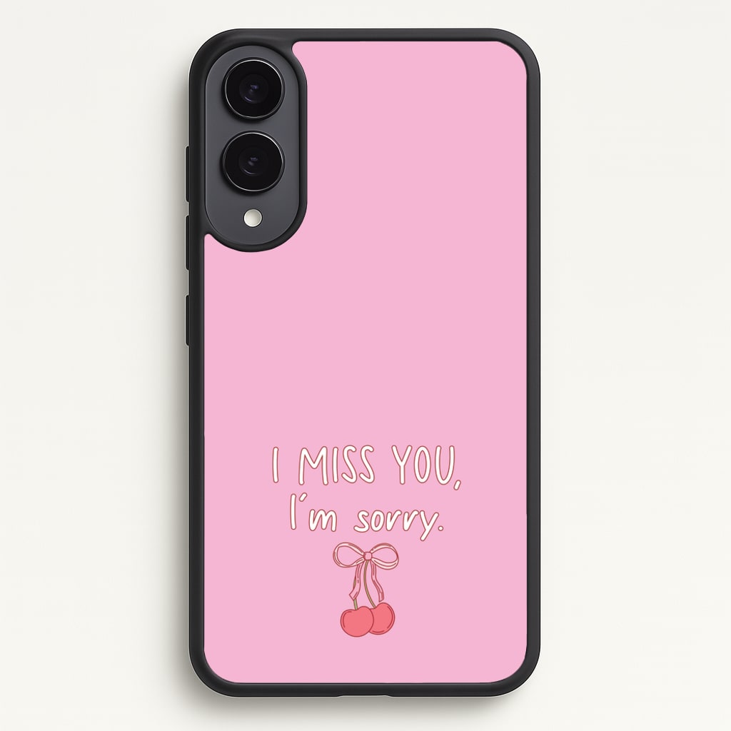 I Miss You , I'm Sorry - Abrams - Gracie Abrams Phone Case for Galaxy S25 Edge
