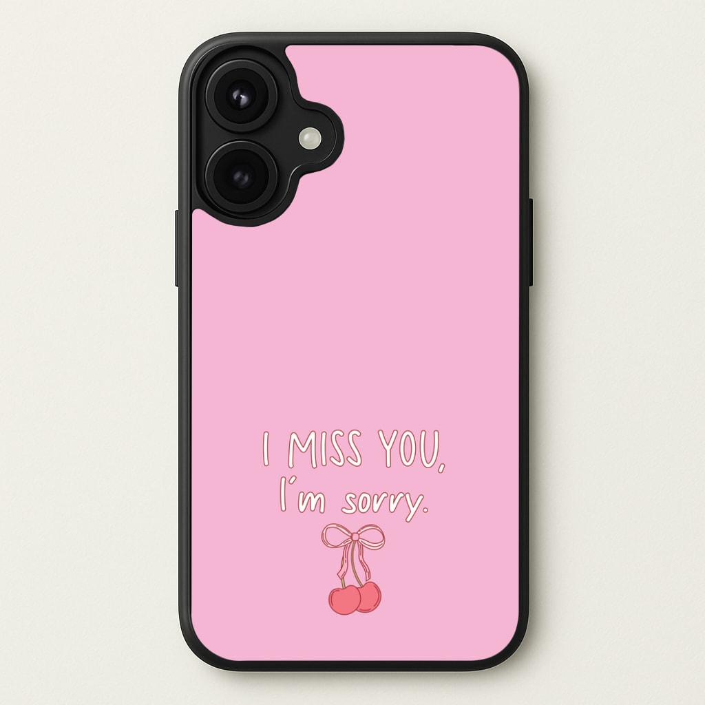 I Miss You , I'm Sorry - Abrams Phone Case for iPhone 17