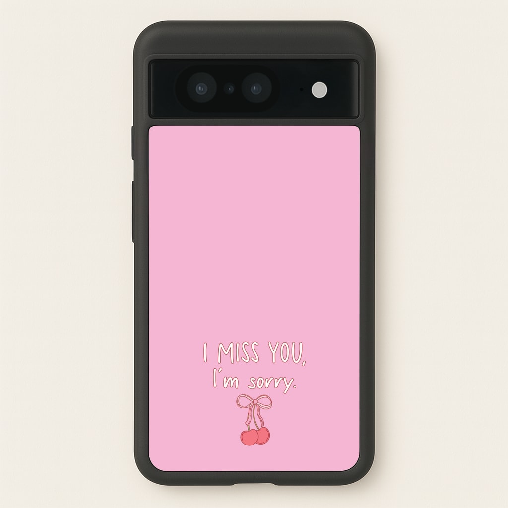I Miss You , I'm Sorry - Abrams - Gracie Abrams Phone Case for Google Pixel 8