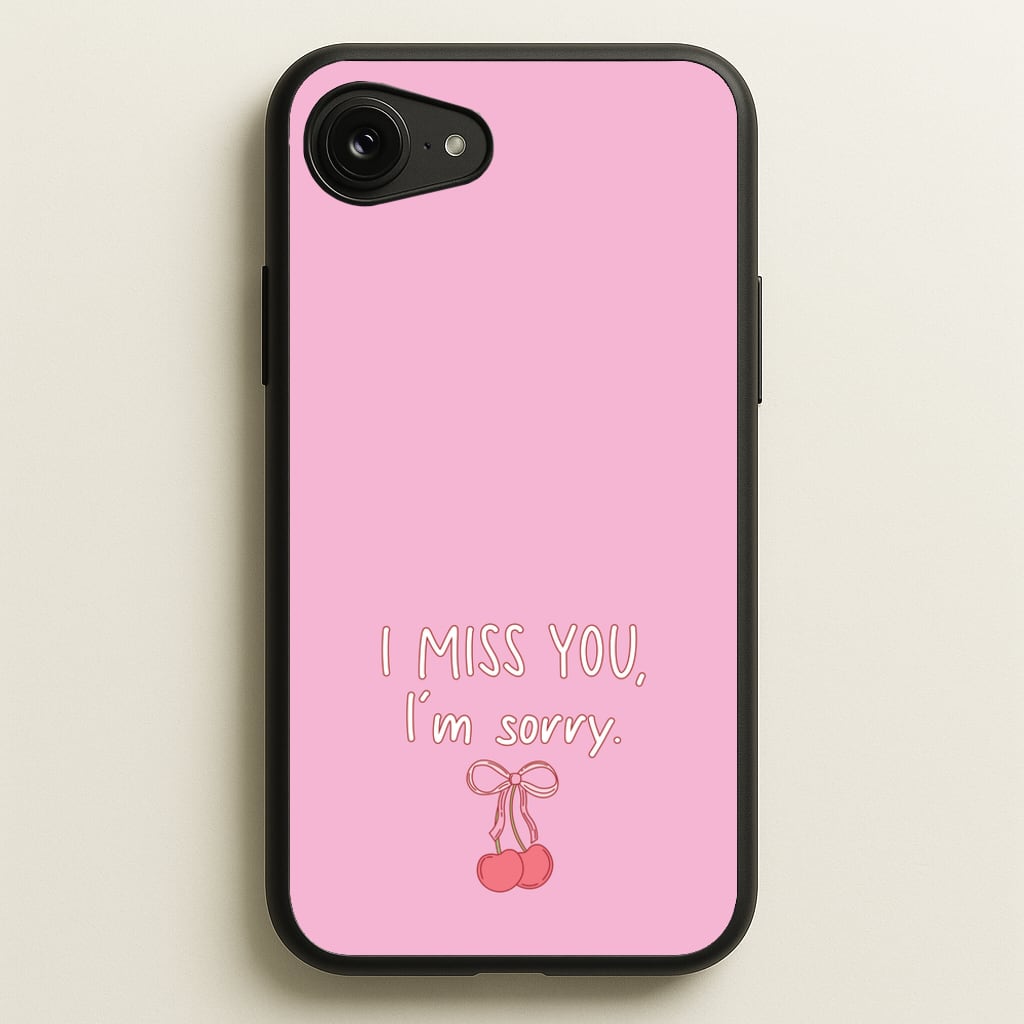 I Miss You , I'm Sorry - Abrams - Gracie Abrams Phone Case for iPhone 16e