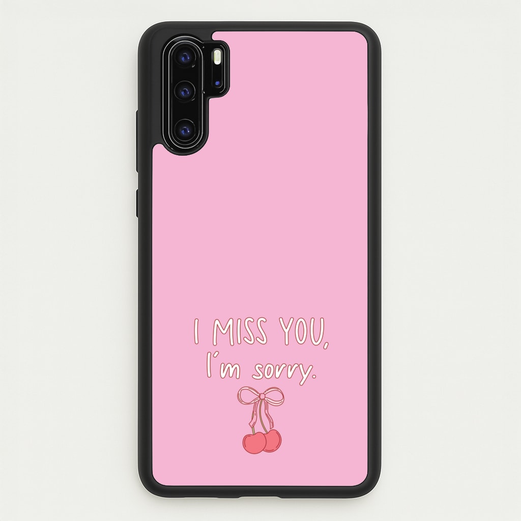 I Miss You , I'm Sorry - Abrams - Gracie Abrams Phone Case for Huawei P30 Pro
