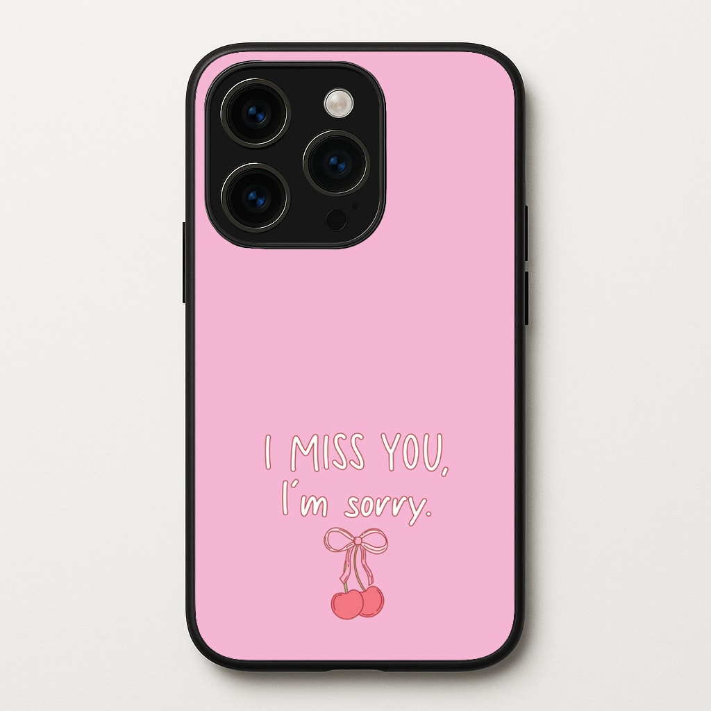 I Miss You , I'm Sorry - Abrams - Gracie Abrams Phone Case for iPhone 14 Pro