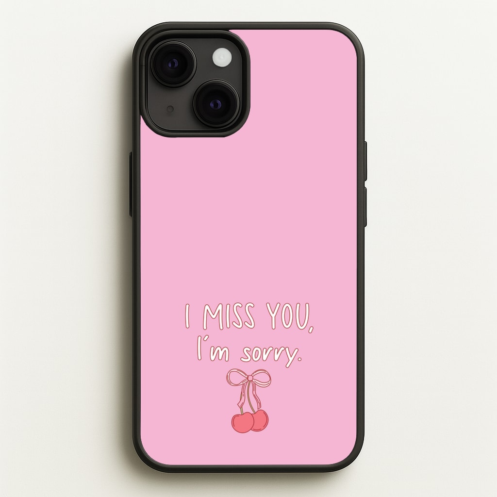 I Miss You , I'm Sorry - Abrams - Gracie Abrams Phone Case for iPhone 13